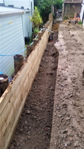 Timber Retaining Walls Auckland |Retaining Walls North Shore